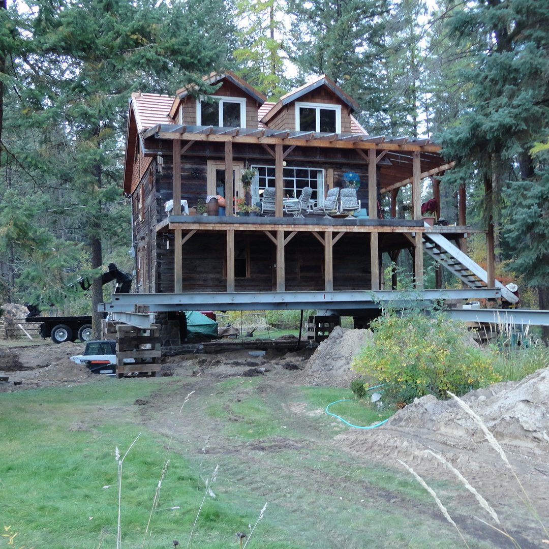 Log Home Lift & Renovaiton (2)