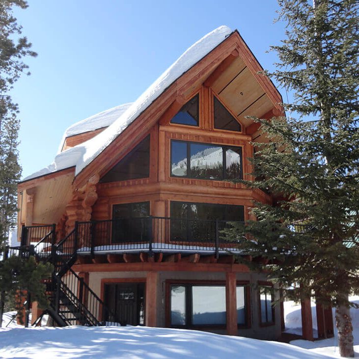 Mt Baldy Log Home (1)